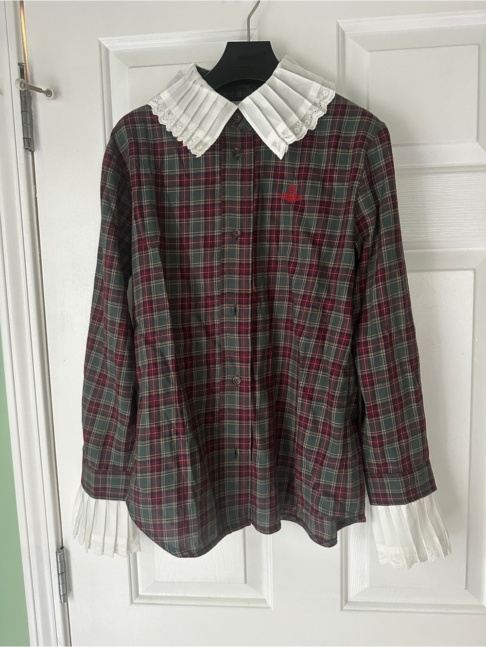 Vivienne Westwood Red Label Checked Blouse 2025 October Collection from Japan